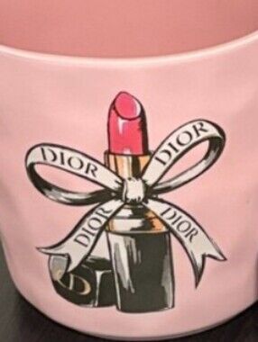 Fig & Fern-Fashion Dior Lipstick Graphic Mug & Hair Clip 🩷